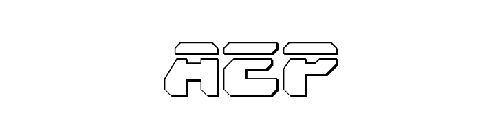 Astropolis Laser 3D  Free Fonts Download