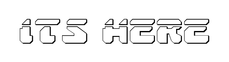 Astropolis Laser 3D  Free Fonts Download