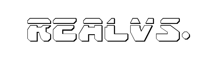 Astropolis Laser 3D  Free Fonts Download