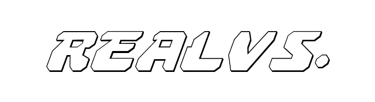 Astropolis 3D Italic  Free Fonts Download