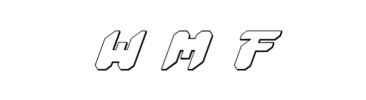 Astropolis 3D Italic  Free Fonts Download