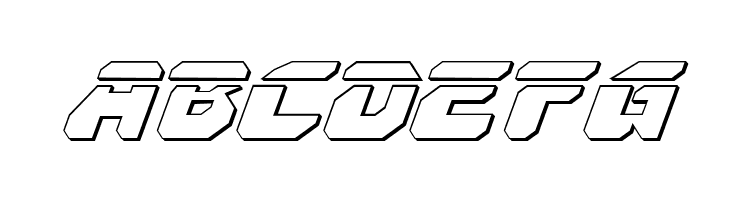 Astropolis Laser 3D Italic  Free Fonts Download