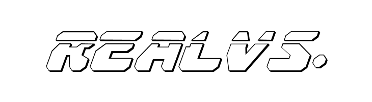 Astropolis Laser 3D Italic  Free Fonts Download