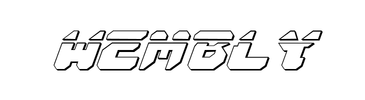 Astropolis Laser 3D Italic  Free Fonts Download