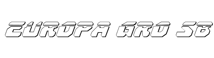 Astropolis Laser 3D Italic  Free Fonts Download