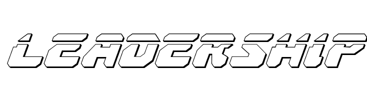 Astropolis Laser 3D Italic  Free Fonts Download