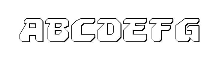 Astropolis 3D  Free Fonts Download