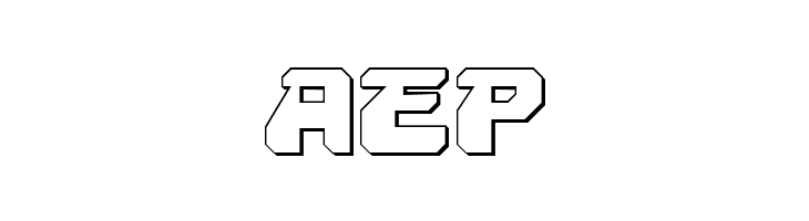 Astropolis 3D  Free Fonts Download