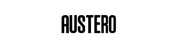 AUSTERO Anderson Supercar Font