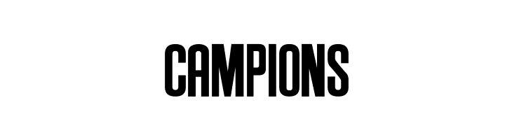 CAMPIONS Anderson Supercar Font