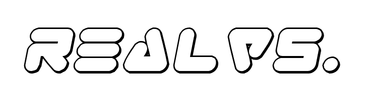 Zealot Outline Italic  Free Fonts Download