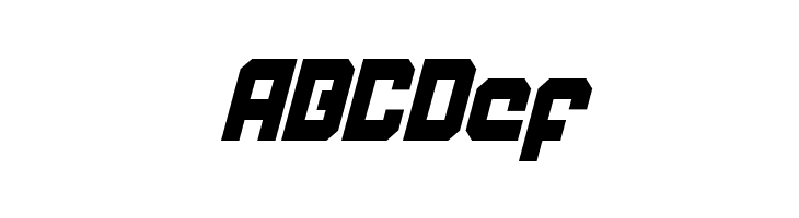 Weaponeer Condensed Italic  Free Fonts Download