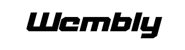 Weaponeer Expanded Italic  Free Fonts Download