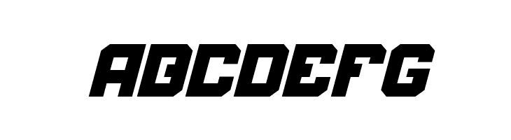 Weaponeer Italic  Free Fonts Download