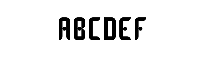 Dot Curve Regular  Free Fonts Download