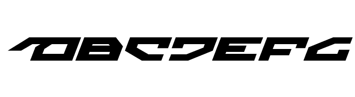 Nightrunner Expanded Italic  Free Fonts Download