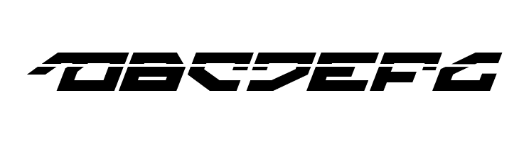 Nightrunner Laser Italic  Free Fonts Download