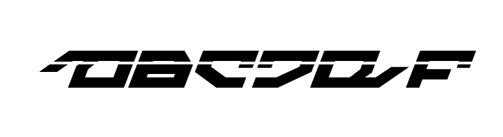 Nightrunner Laser Italic  Free Fonts Download