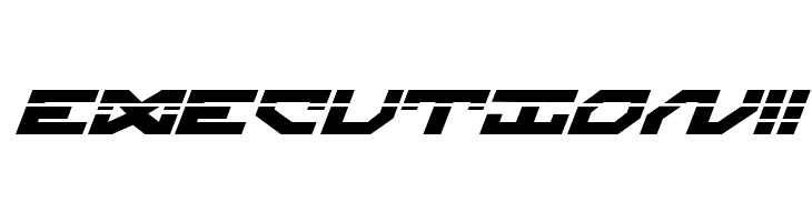 Nightrunner Laser Italic  Free Fonts Download