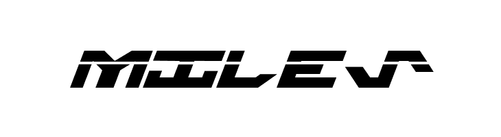 Nightrunner Laser Italic  Free Fonts Download