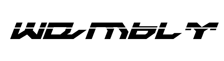 Nightrunner Laser Italic  Free Fonts Download