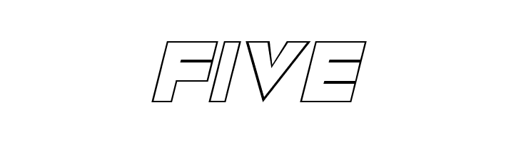 Masterforce Hollow  Free Fonts Download