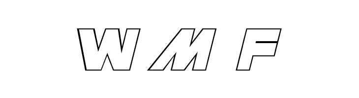 Masterforce Hollow  Free Fonts Download