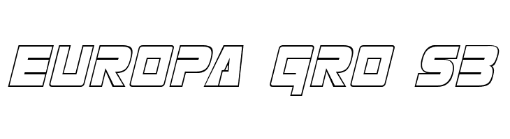 Masterforce Hollow  Free Fonts Download