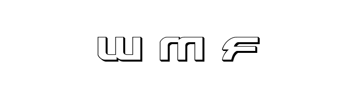 Alexis 3D  Free Fonts Download