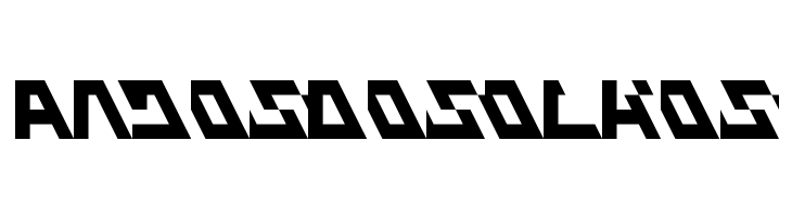 Fluxious Advance Bold  Free Fonts Download