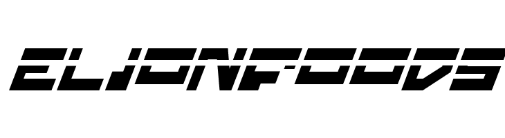 Trajia Laser Italic  Free Fonts Download