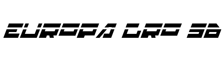 Trajia Laser Italic  Free Fonts Download