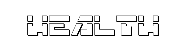 Trajia Laser 3D  Free Fonts Download