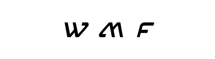 4114 Blaster Condensed Italic  Free Fonts Download