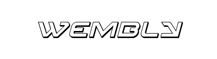 4114 Blaster 3D Italic  Free Fonts Download