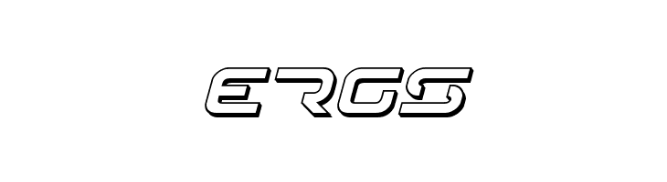 4114 Blaster 3D Italic  Free Fonts Download