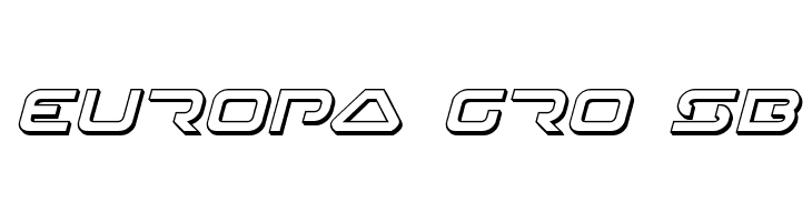 4114 Blaster 3D Italic  Free Fonts Download