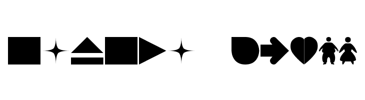 2TheLeft Dingbats  Free Fonts Download