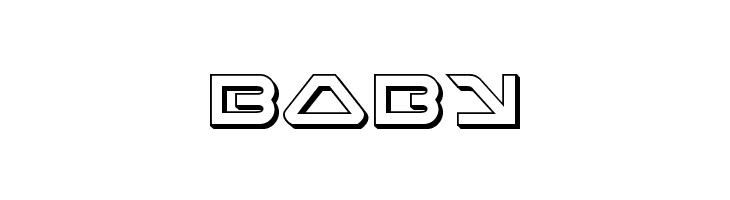 4114 Blaster 3D  Free Fonts Download