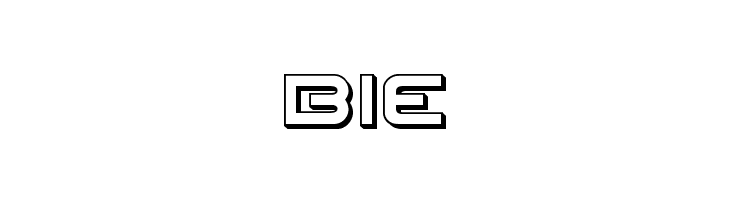 4114 Blaster 3D  Free Fonts Download