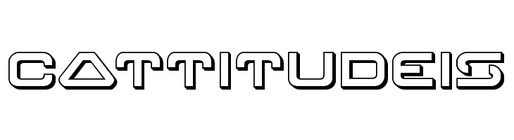 4114 Blaster 3D  Free Fonts Download