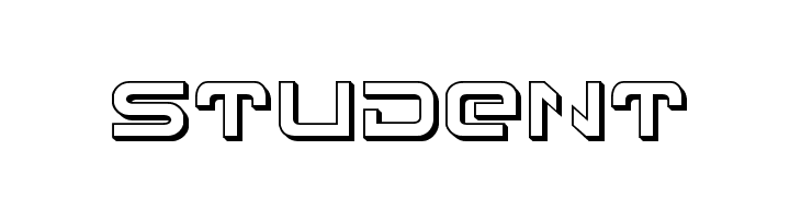 4114 Blaster 3D  Free Fonts Download