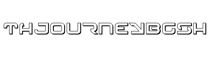 4114 Blaster 3D  Free Fonts Download