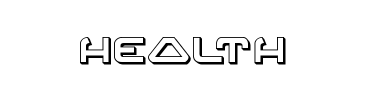 4114 Blaster 3D  Free Fonts Download