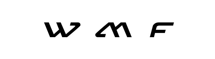 4114 Blaster Expanded Italic  Free Fonts Download