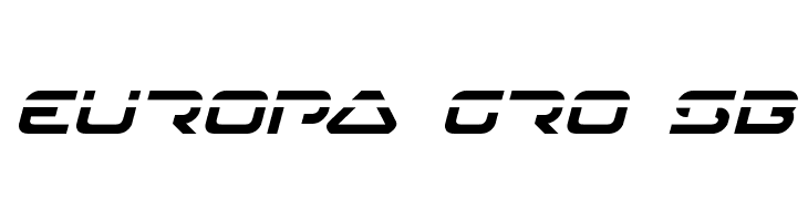 4114 Blaster Laser Italic  Free Fonts Download