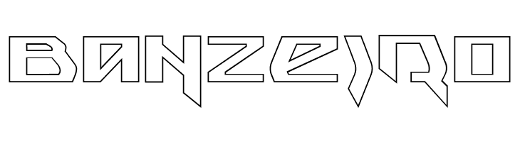 Snubfighter Outline  Free Fonts Download