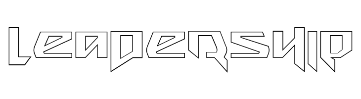 Snubfighter Outline  Free Fonts Download