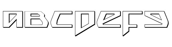 Snubfighter 3D  Free Fonts Download