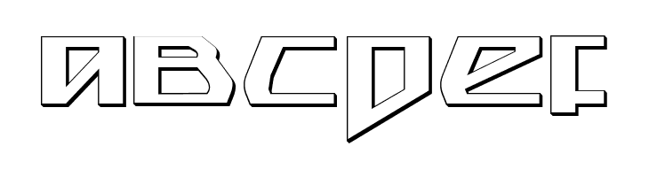 Snubfighter 3D  Free Fonts Download